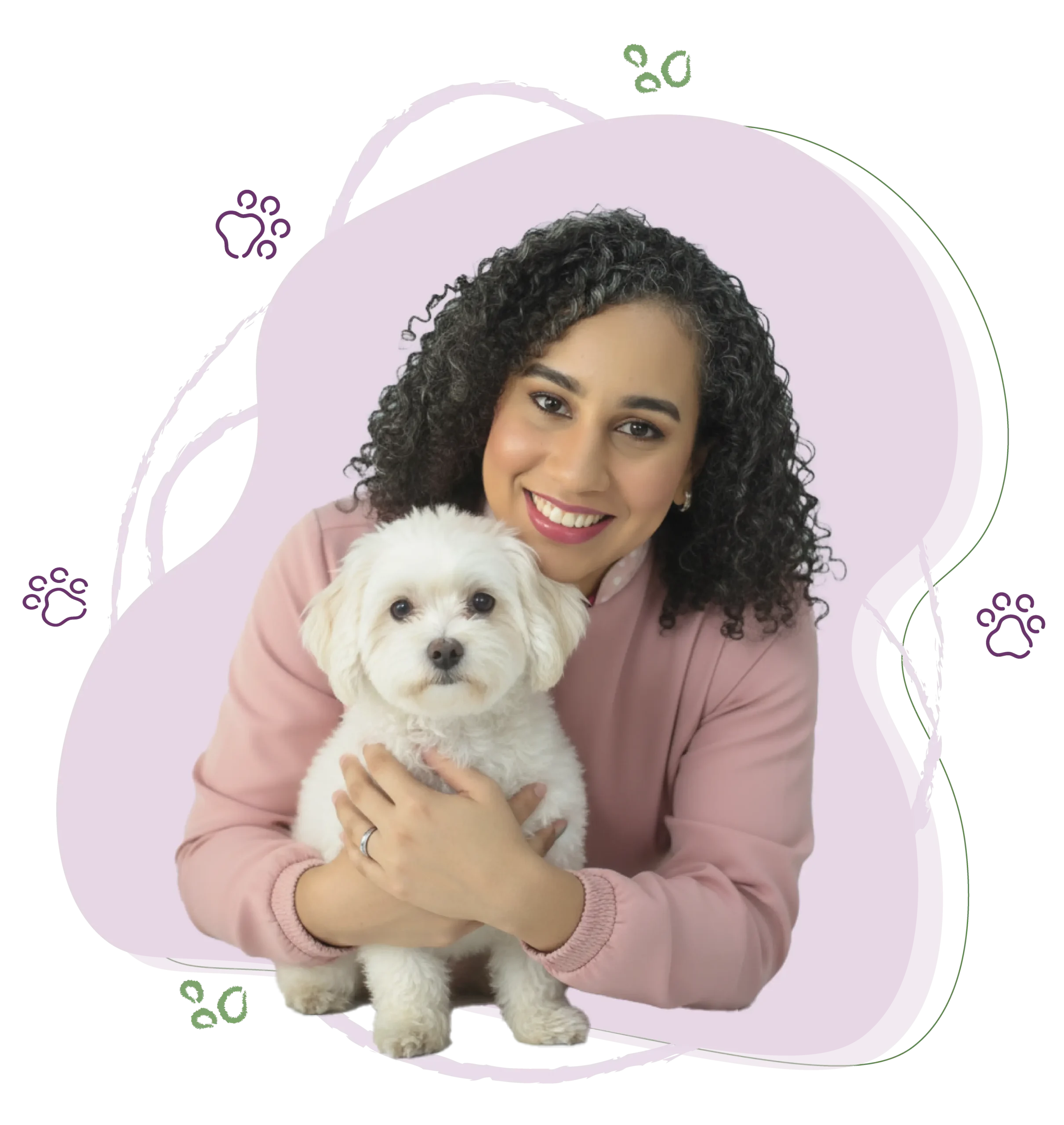 Juliana, médica veterinária especializada em nutrição de cães e gatos.